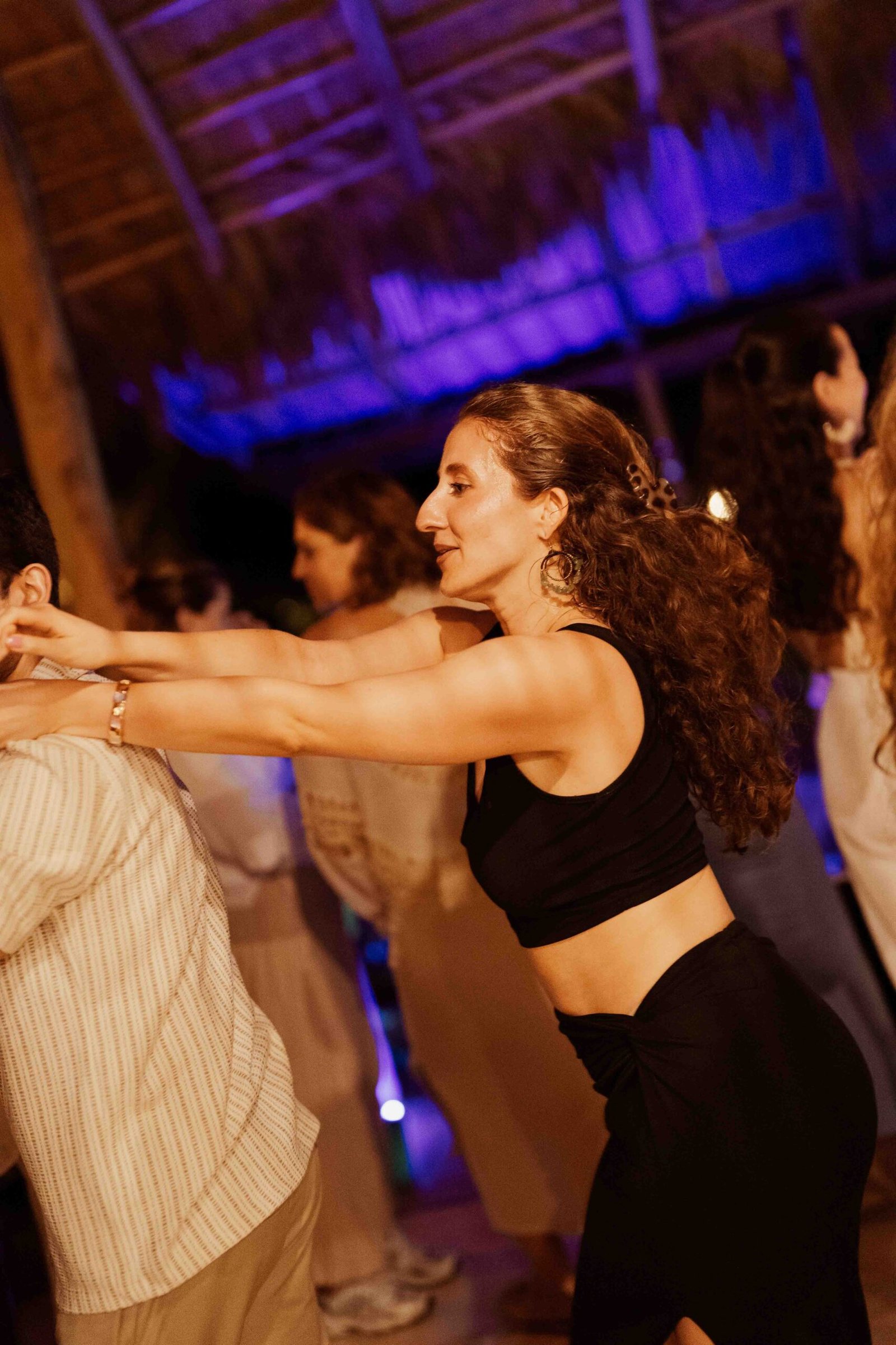 Agnes, Santo Domingo Experience testimonial, dancing at a social
